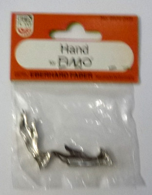 EFA Hobby 8622 04SI Hand für FIMO, 35 x 10 mm, silberfarben,  Neu