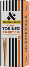 Crosta and Mollica Grissini Torinesi Classic Breadsticks 120g -12 Pack