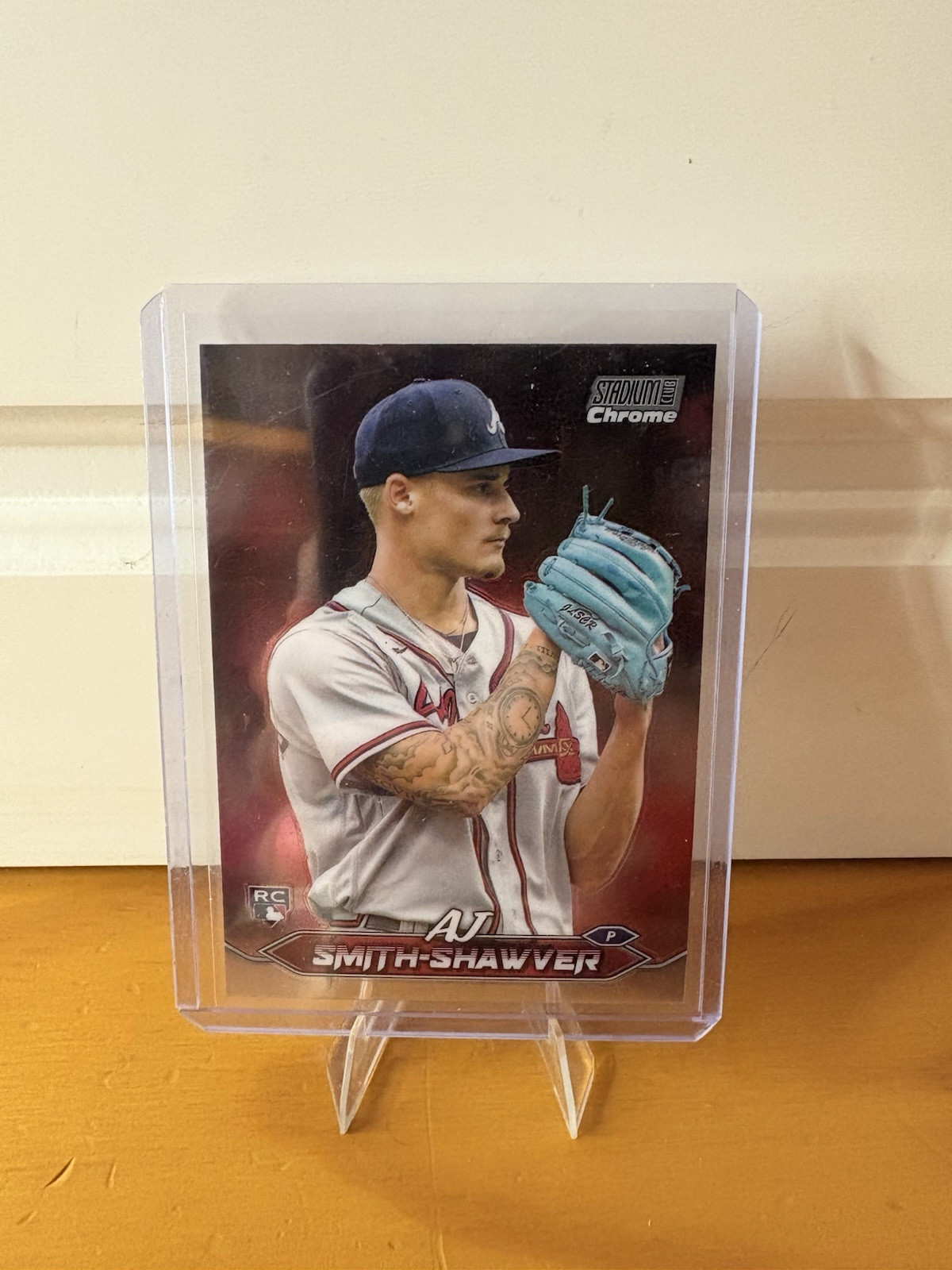 2024 Topps Stadium Club - #55 AJ Smith-Shawver (RC)