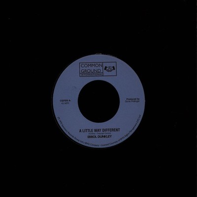 Errol Dunkley - A Little Way Different / I Am Not T (Vinyl 7'' - 2024 - Original)