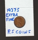 1937S    (--  EXTRA  FINE   LINCOLN  CENT --)     [ RS COINS  #911  FREE SHIP ]