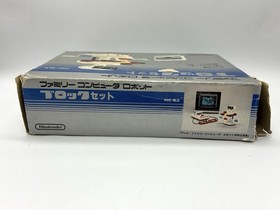 R.O.B. Robot Block Set  Nintendo Famicom NES Japan Stack-Up Game Tested