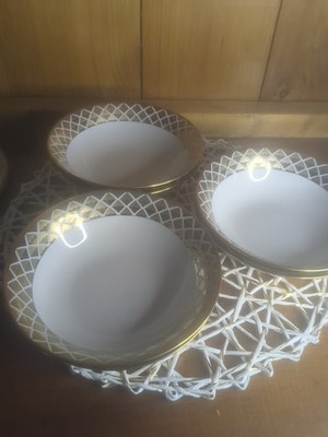 Ciroa Gold Luxe Lattice Bowls 6 Inch Set Of 6