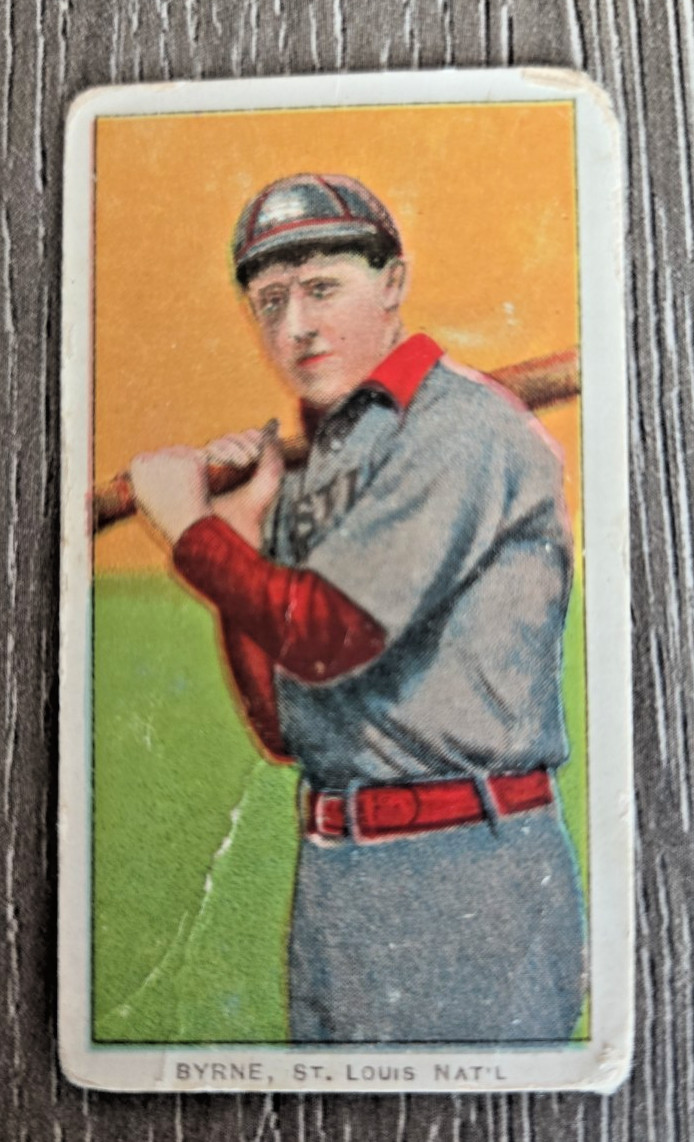 1909-11 T206 - Bobby Byrne 350 St. Louis SOVEREIGN Brand. RARER THEN THE OTHERS!