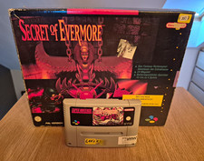 ebay® Auktion 267759043676 | Secret of Evermore Nintendo SNES PAL OVP Rollenspiel, dt. Text Thumbnail of ebay® auction 267759043676 | Secret of Evermore Nintendo SNES PAL OVP Rollenspiel, dt. Text