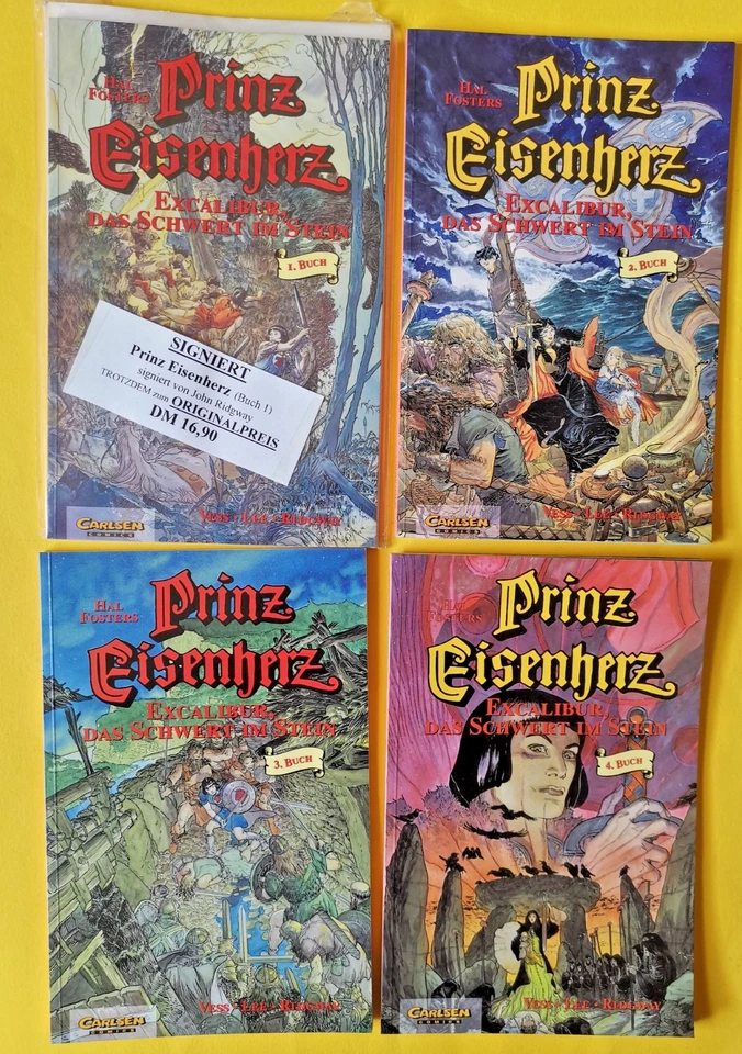 Prinz Eisenherz: Excalibur, das Schwert im Stein - Buch 1 bis 4 - Bild 4 von 4