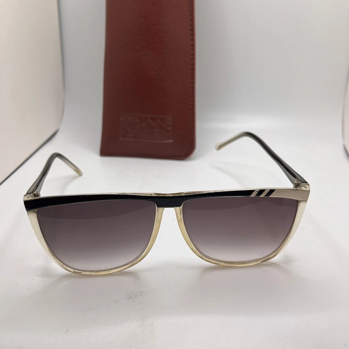 Anne Klein Plastic Frame Sunglasses for Women with Vintage  display picture 1