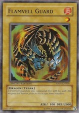 1x (EX) Flamvell Guard - HA01-EN009 - Super Rare - Limited  YuGiOh