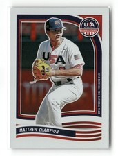 2024 Panini USA Baseball Stars & Stipes - Matthew Champion #35