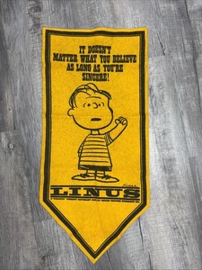 Peanuts Felt Banners | eBay