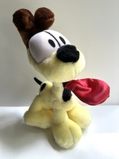 Vintage Odie Plush Stuffed Animal Valentine Heart Garfield Character Toy