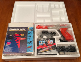 Sello ovalado NES Action Set de 1990, completo en caja sistema nintendo f&aacute;brica COMO NUEVO