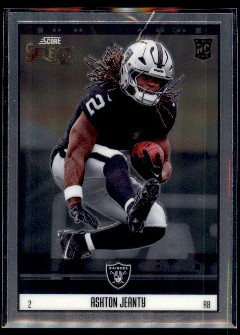 2025 Panini Select #19 Ashton Jeanty Score Select Throwback