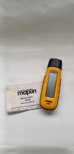 Maplin N20FR Moisture Meter for Wood, Firewood, Timber and Brickwork - Picture 1 of 7