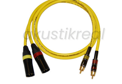 Sommercable EPILOGUE Highend NF-/ Phonokabel Cinch/XLR Male - 2 x 3,0 m