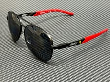 FERRARI FZ5002D 101 81 Black Grey Polarized Men's 60 mm Sunglasses