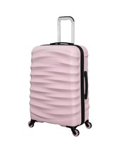 it Luggage Mesmeric 4 Wheel Hard Case 67cm Medium Suitcase Light Pink