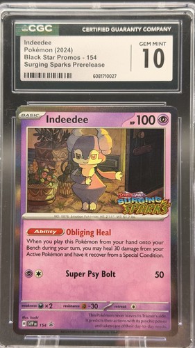 Indeedee 154 - SV: Scarlet & Violet Promo Cards Pokemon 2023