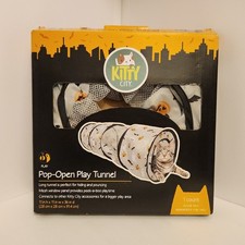 Cat Toy TUNNEL Collapsible for cats Play Tunnel seek hide Safe Place Cove