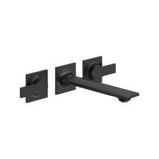 Grohe 20 586 1 Allure New 1.2 GPM Wall Mounted Widespread - Black