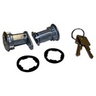 Crown 8122874K2 Door Lock Cylinder Kit For 84-90 Jeep Cherokee XJ 66-90 Comanche