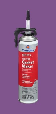 Permatex 85915 High Temp Red RTV Silicone Gasket Maker 7.25 Oz High Temp Appl.