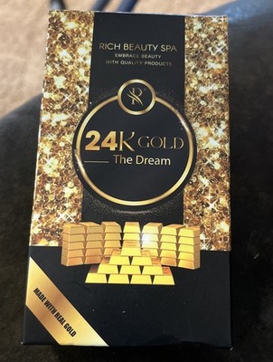 24k Gold The Dream Rich Beauty Spa Five Steps New