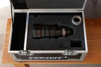Canon CN-E Cinema 30-105mm T2.8 Lens PL & EF Mount Clean Glass w/Cap Covers Cas