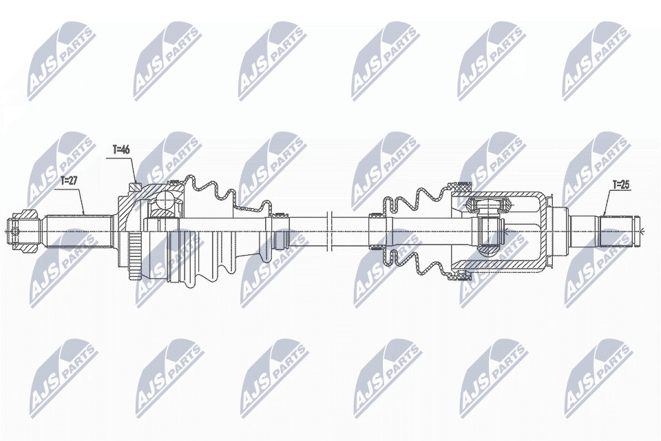 Fits NTY NPW-KA-368 DRIVESHAFT - Image 8