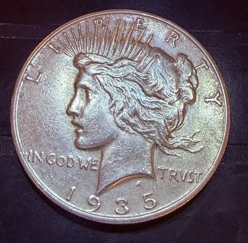 1935-S $1 Peace Silver Dollar Uncirculated