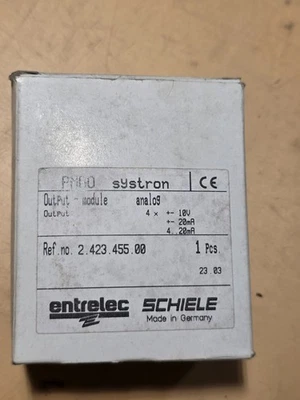 Entrelec Schiele 2.243.255.00, PMAO Systron Output Module Digital - Image 1 of 4