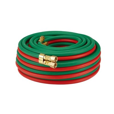 1/4'' x 50' Twin Welding Hose   Meets RMA/CGA Standards for Grade R, Type D)