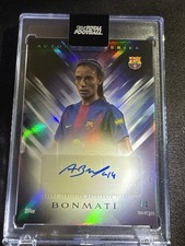 2025-26 Topps Total Football Aitana Bonmati Auto 1/5 Barcelona SSP
