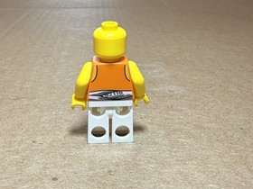 LEGO City Police Jail Prisoner 92116 Minifigure cty0612 Set 60130 60126-No Hat