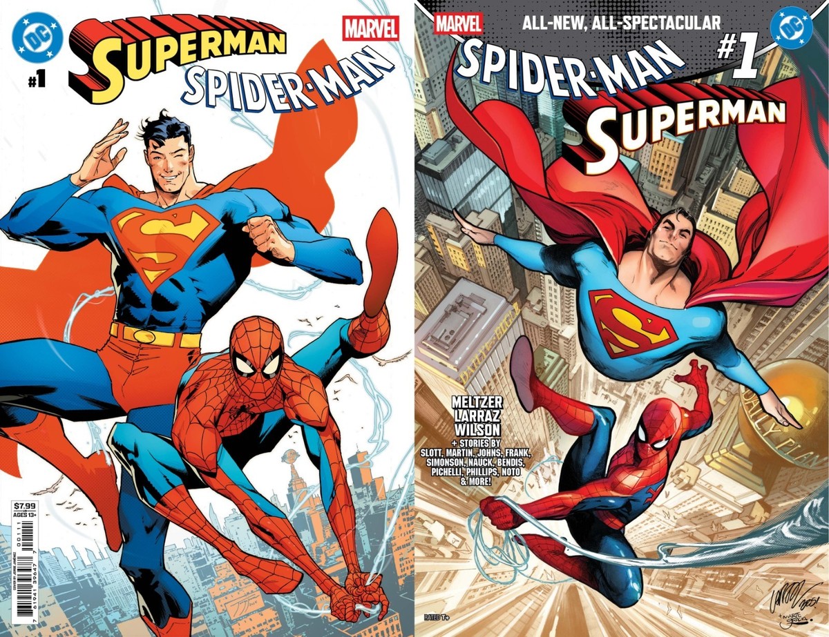 DC Marvel Superman Spider-Man & Marvel DC Spider-Man Superman #1