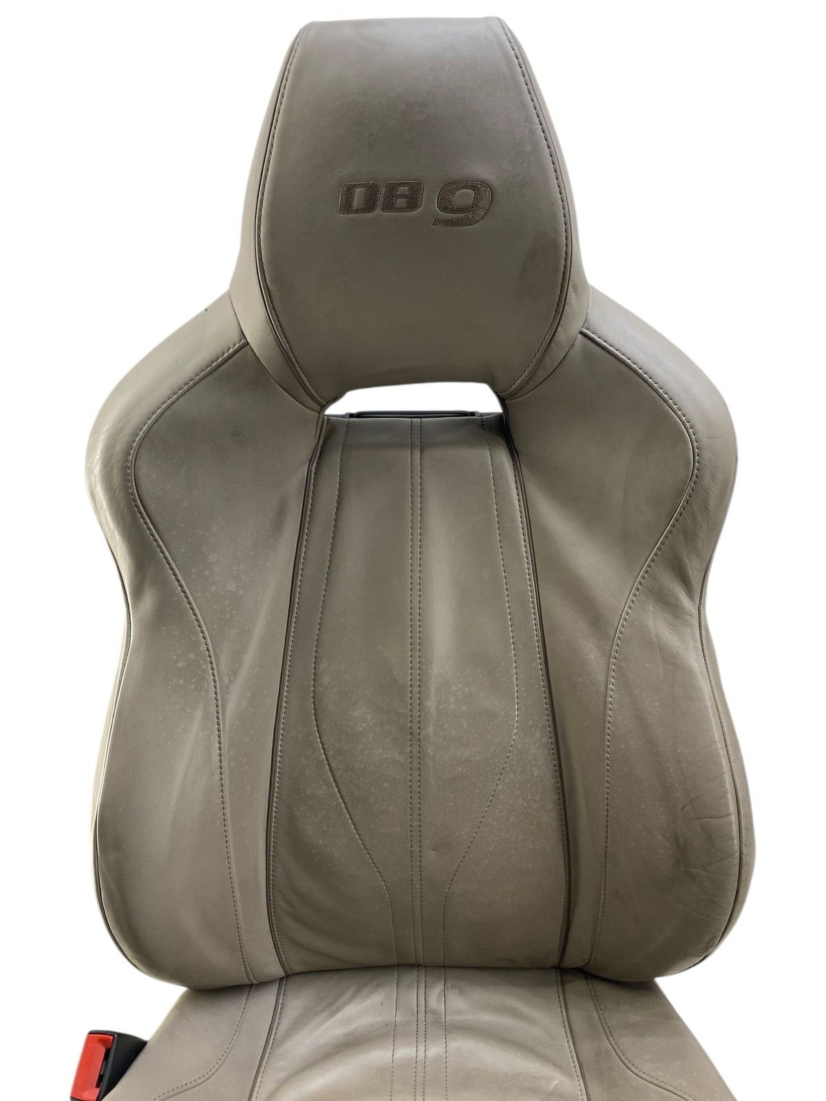 2013-2016 Aston Martin DB9 Oem Volante Front Left Driver Seat W/ Bag Ice Mocha