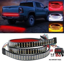 60 Inch Truck Tailgate Light Bar, Triple Row LED 60 Inch Red White Amber