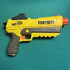 FORTNITE Nerf Sp-L Elite Dart Blaster Pistol Gun Epic Games SHHHH NO SILENCER