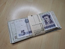 1000 Mark DDR Banknoten Geldscheine Ostmark B&uuml;ndel Mit Banderole