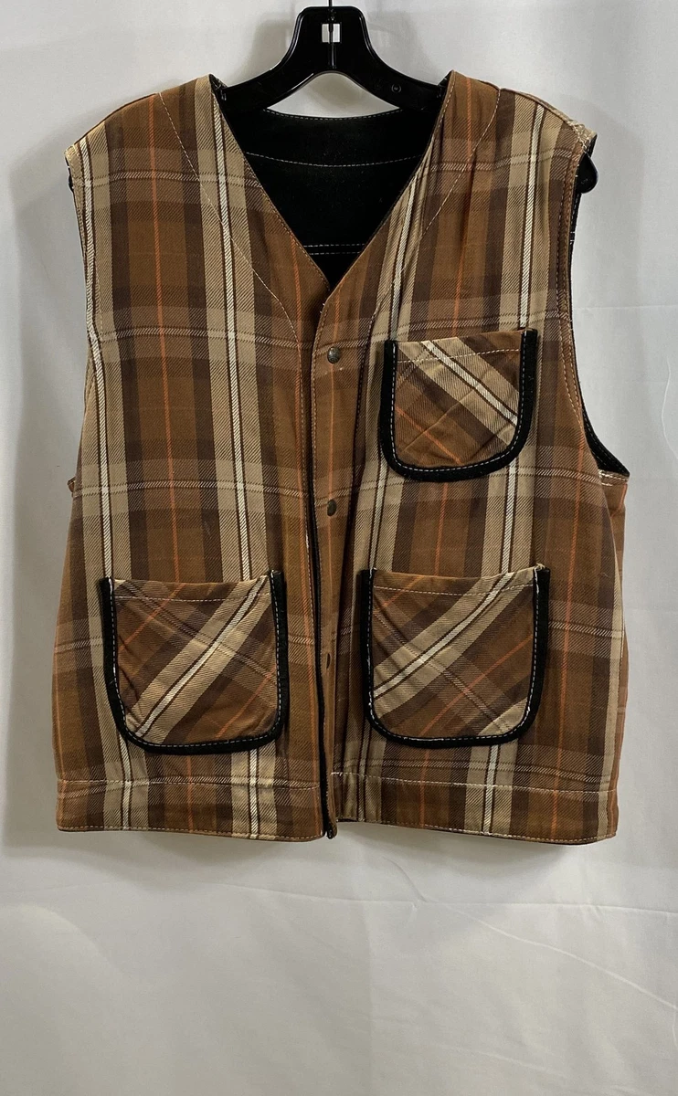 Chaleco De Piel Sintética Vintage Para Hombre: Estilo Vaquero Y Western Que Marca La Diferencia (Tallas S-3XL Y A Medida)