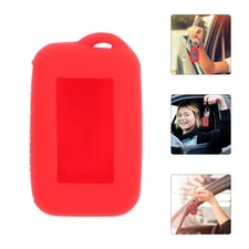 Anti-theft Alarm Remote Control Protective Cover Tpu Car Key Fob Silicone Case