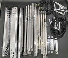 Grill Parts Fit Charbroil Etc. Gas Tubes Burner Heat Shield Igniters Replacement