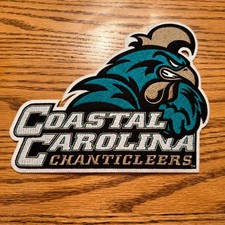 Coastal Carolina University Chanticleers Iron Patch Brand New 7”x8 Free Shipping