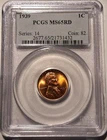 🔥1939 LINCOLN WHEAT CENT  PCGS MS65 RD NICE!