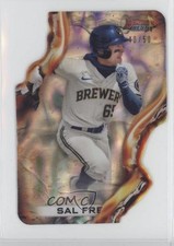 2021 Bowman's Best Heatwave Die-Cut Gold Lava Refractor 40/50 Sal Frelick 10ba