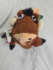 Disney Store Lion King Pumbaa Hand Puppet Plush New Tags Lion Puppet Toy Parks
