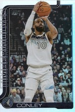 Mike Conley 2025-26 Topps #112 Holo Foil Minnesota Timberwolves