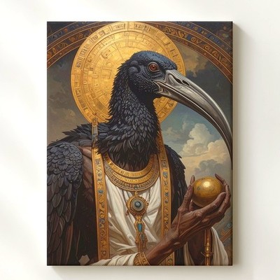 Here Is The Product Description And Seo Optimization For Your Thoth Ibis-Headed