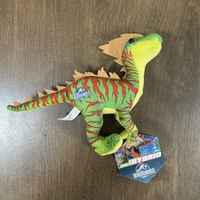 Jurassic World Dinosaur Hybrid Raptor Plush 10  Dino Toy Factory Park Movie Doll