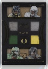 2016 Black Gold Collegiate Quad Materials /199 Bralon Addison Byron Marshall g5i